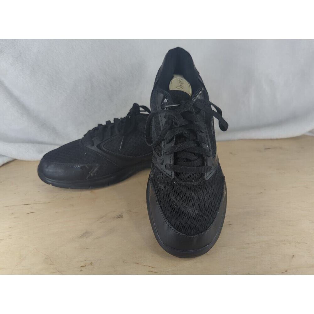 Dr. Scholl's Women's Inhale Oil Slip Resistant Work Shoes Black Size 9.5